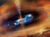 Two neutron stars begin to merge in this artist’s concept