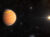 This artist’s impression shows a Jupiter-like exoplanet that is on its way to becoming a hot Jupiter — a large