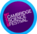 A blue and purple circular logo with text inside "MIT Museum Cambridge Science Festival"