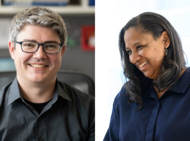 Michael McDonald (left) and Kristala Prather