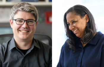 Michael McDonald (left) and Kristala Prather