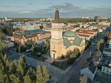 View of Oulu Cathedral.