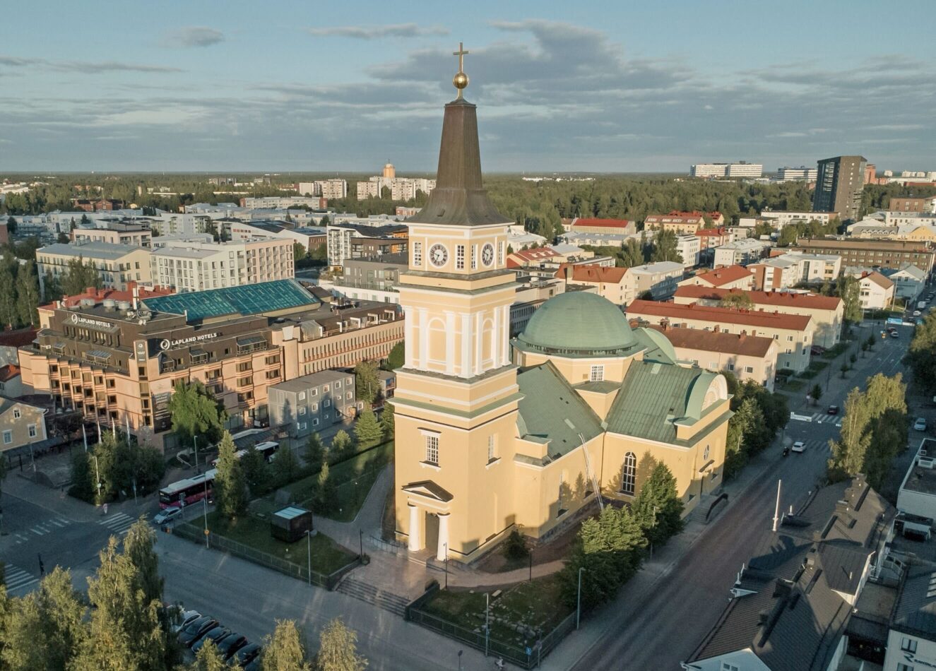View of Oulu Cathedral.