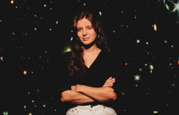 Dominika Ďurovčíková says quasars are “like beacons from the past that you can still see, and they can tell you something about the universe at that stage.”