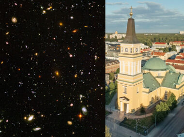 By converting fast-radio-burst data from deep space into a shared listening experience, a new sound installation at Oulu Cathedral in Finland suggests a different way of understanding the universe: not only through analysis, but through attention.