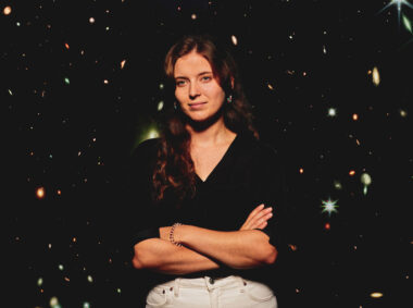 Dominika Ďurovčíková says quasars are “like beacons from the past that you can still see, and they can tell you something about the universe at that stage.”